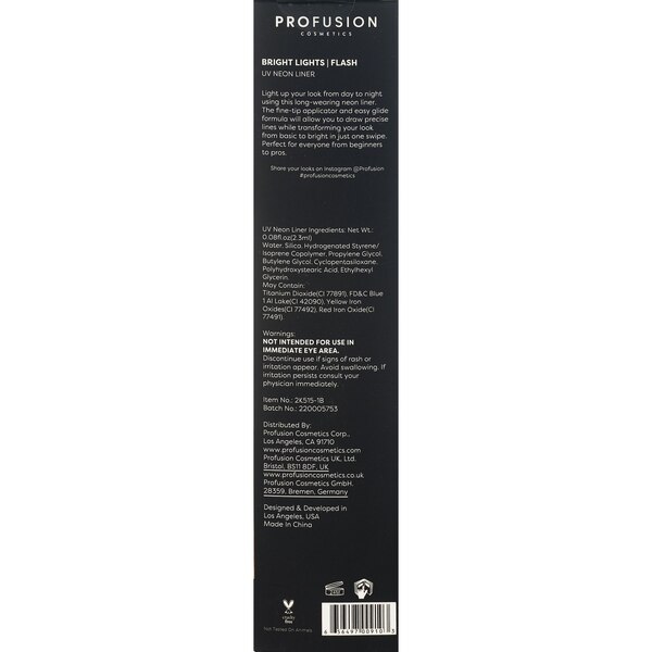 Profusion Cosmetics Pastel Liquid Eyeliner, 0.05 oz