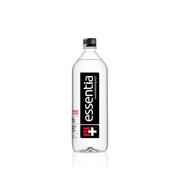 Essentia Ionized Alkaline 9.5 pH Bottled Water, 1 Liter, 12 CT