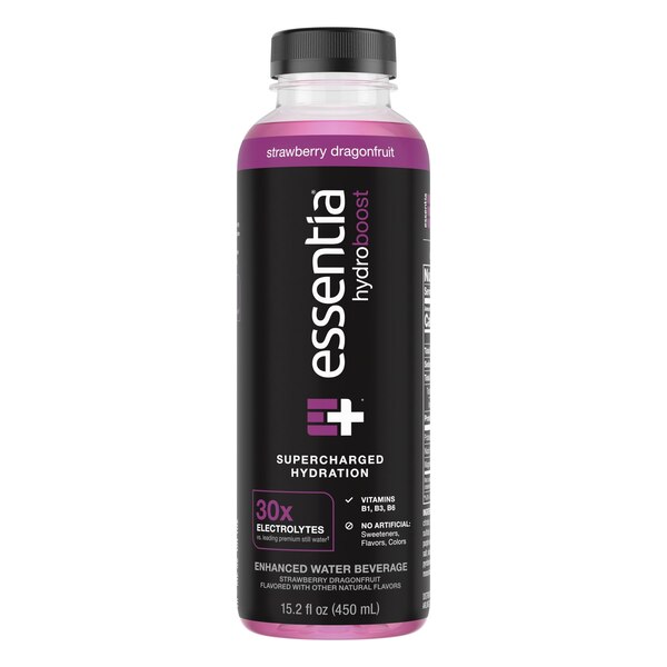 Essentia, Hydro boost: Strawberry Dragon fruit,​15.2 oz