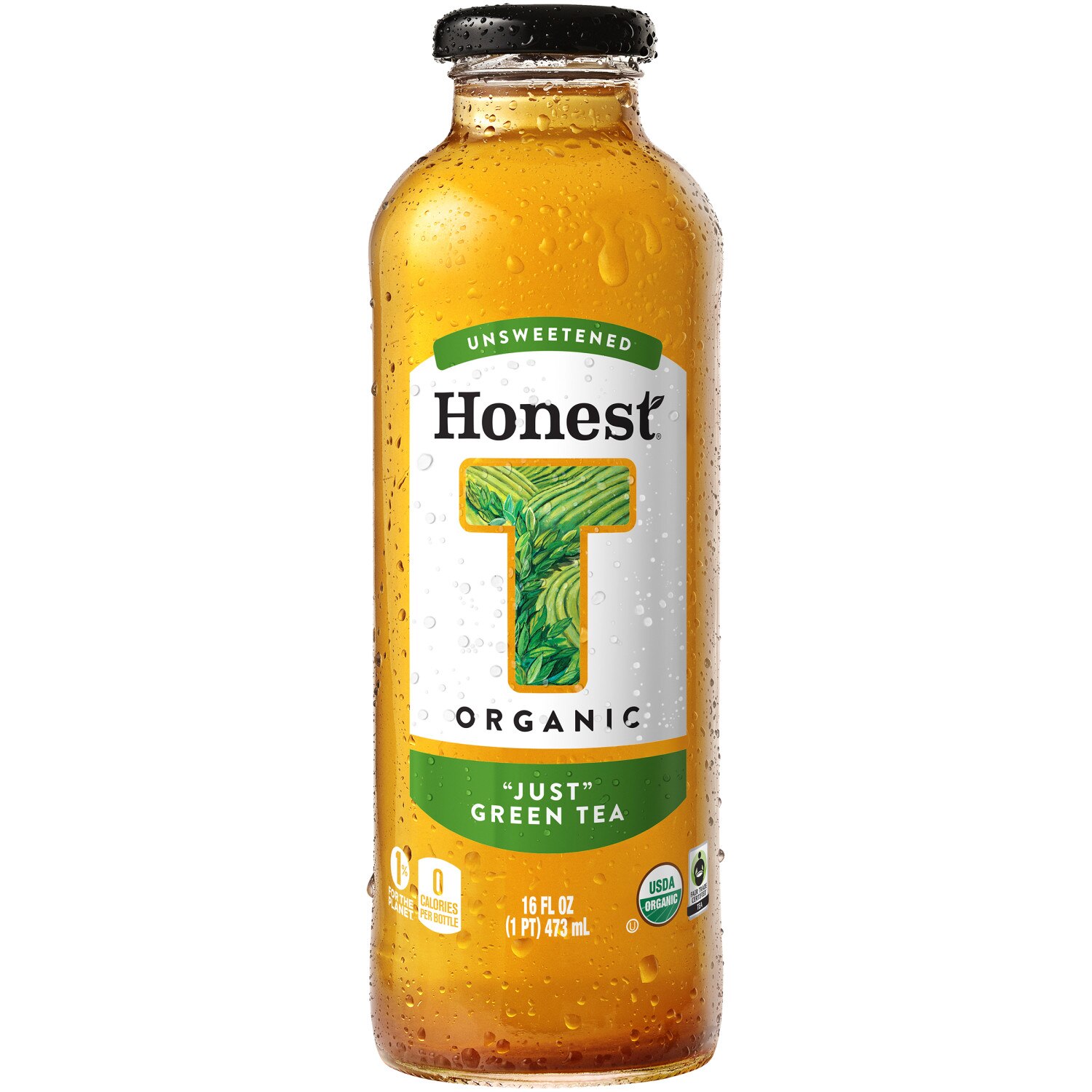 Honest Tea Organic Unsweetened Just Green Tea, 16 fl oz CVS Pharmacy