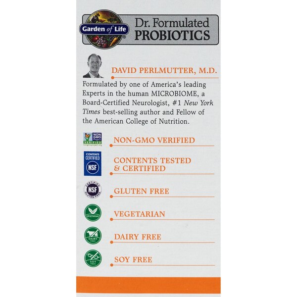 Garden of Life, 25 Billion CFU Once Daily Capsule 14 Probiotic, 30 CT