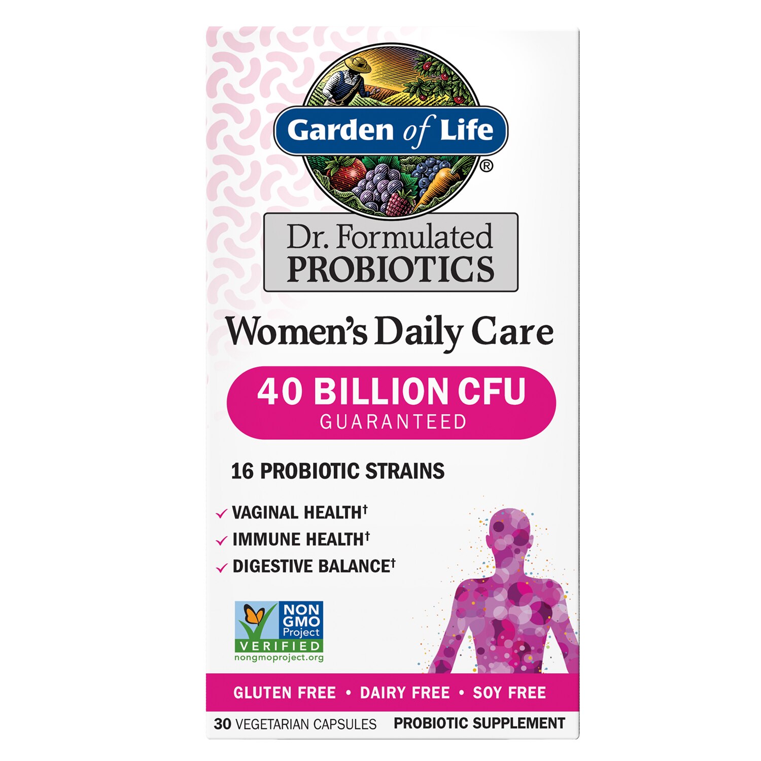 GOL Dr. Formulated Women's Daily Care - Probióticos para mujeres, 30 u.