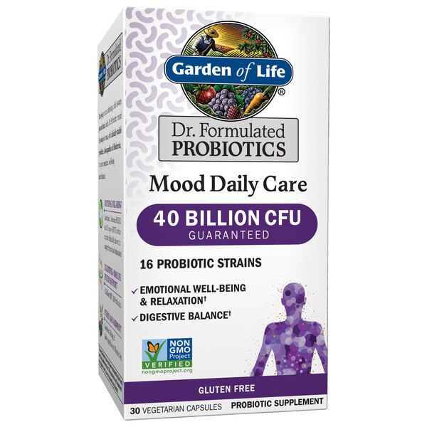 Garden of Life Dr. Formulated Probiotics Mood Daily Care, 30 CT