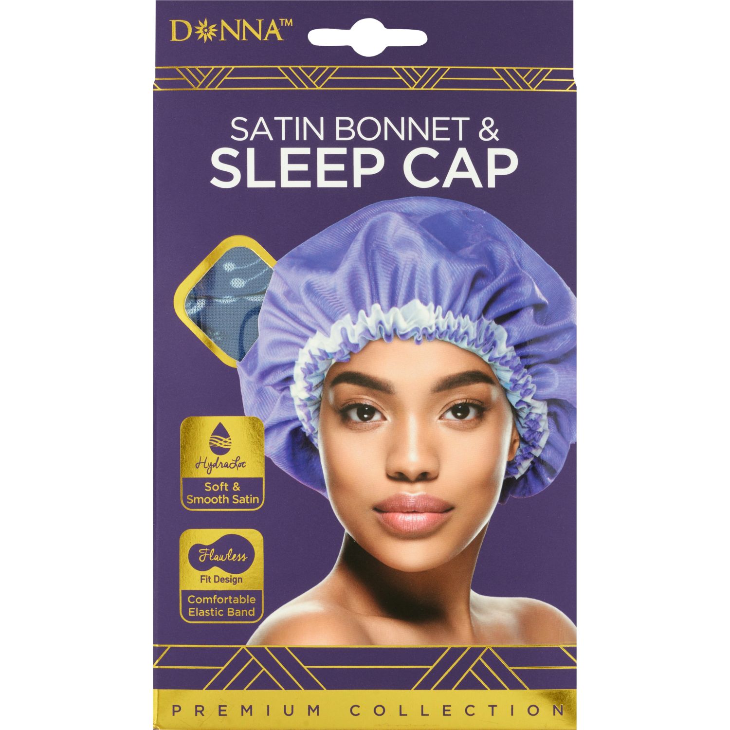 Donna Satin Bonnet and Sleep Cap Donna Satin Bonnet and Sleep Cap