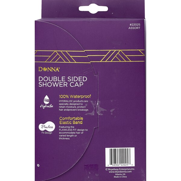 Donna Double Sided Shower Cap