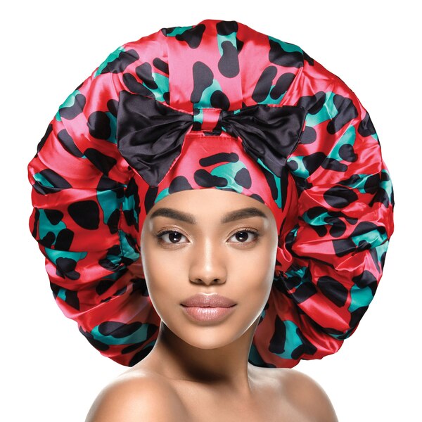 Donna Reversible Silky Satin Bonnet