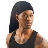 Titan Satin Lined Dreadlocks Cap, Black, Extra Long, thumbnail image