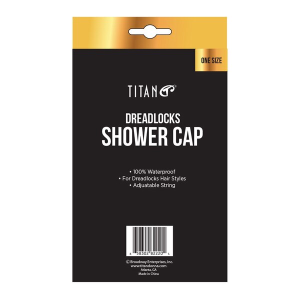 Titan Dreadlocks Shower Cap, One Size