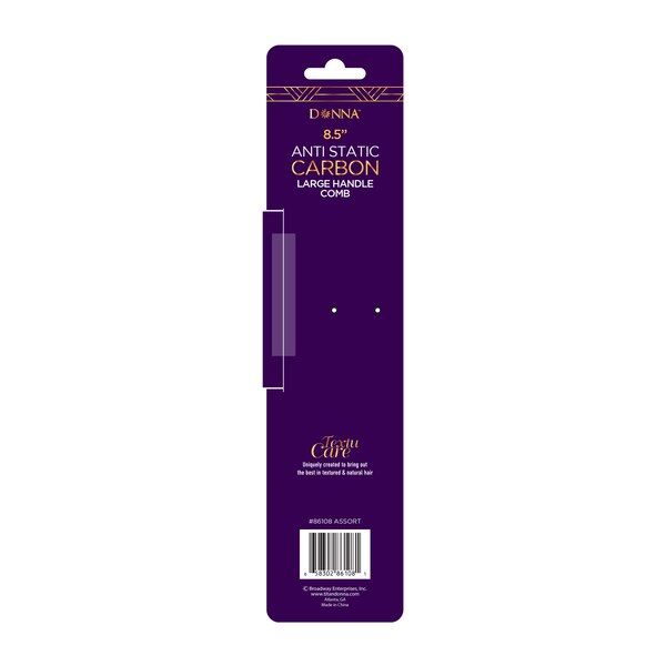 Donna Carbon Large Handle Comb
