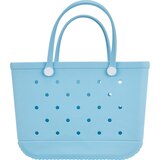 Lulla Collection Large Life Proof Tote, Light Blue, thumbnail image