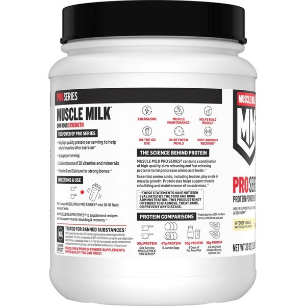Muscle Milk Pro Series Intense Vanilla 2# Powder