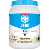 Muscle Milk Zero, Protein Powder, Vanilla, 26.5 OZ, thumbnail image