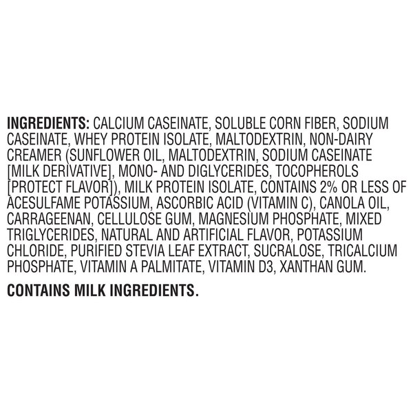 Muscle Milk Zero, Protein Powder, Vanilla, 26.5 OZ