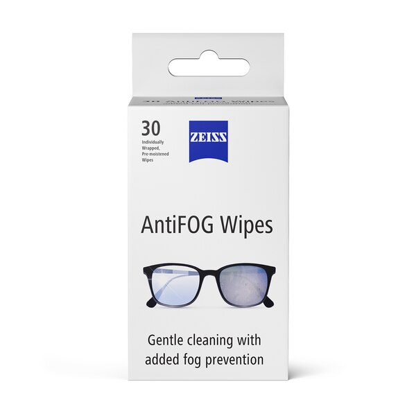 ZEISS AntiFOG Lens Wipes, 30 CT