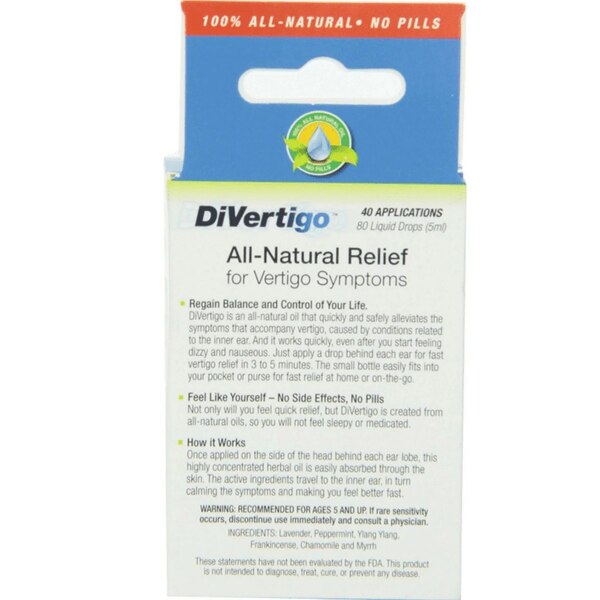DiVertigo Topical Oil, 0.17 FL OZ