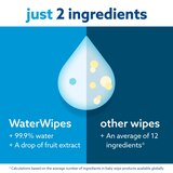 WaterWipes Original 99.9% Water Based Baby Wipes, Sensitive, thumbnail image