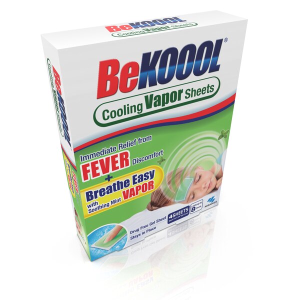 BeKOOOL Cooling Vapor Sheets, 4 CT