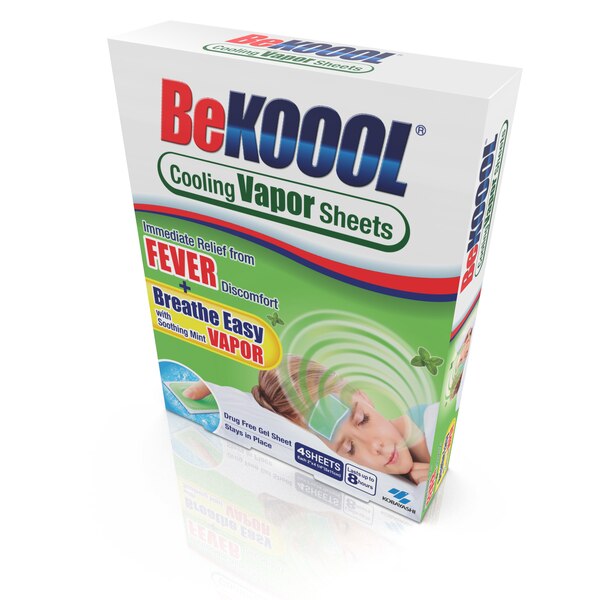 BeKOOOL Cooling Vapor Sheets, 4 CT