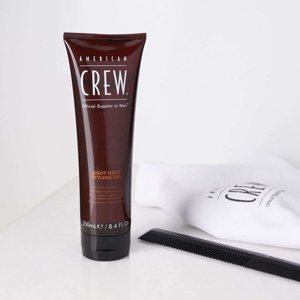 American Crew - Gel modelador de fijación ligera, 8.4 oz
