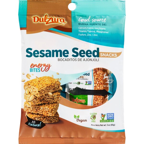 Dulzura Bocaditos de Ajonjoli (Sesame Seed Energy Bites) Bag, 3 OZ