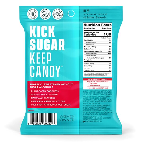 Smart Sweets Sweet Fish Candy, 1.8 oz