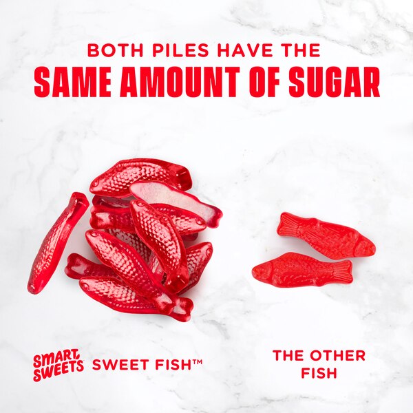 Smart Sweets Sweet Fish Candy, 1.8 oz