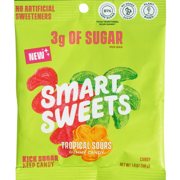 Smart Sweets, SourMelon Bites, 1.8 oz