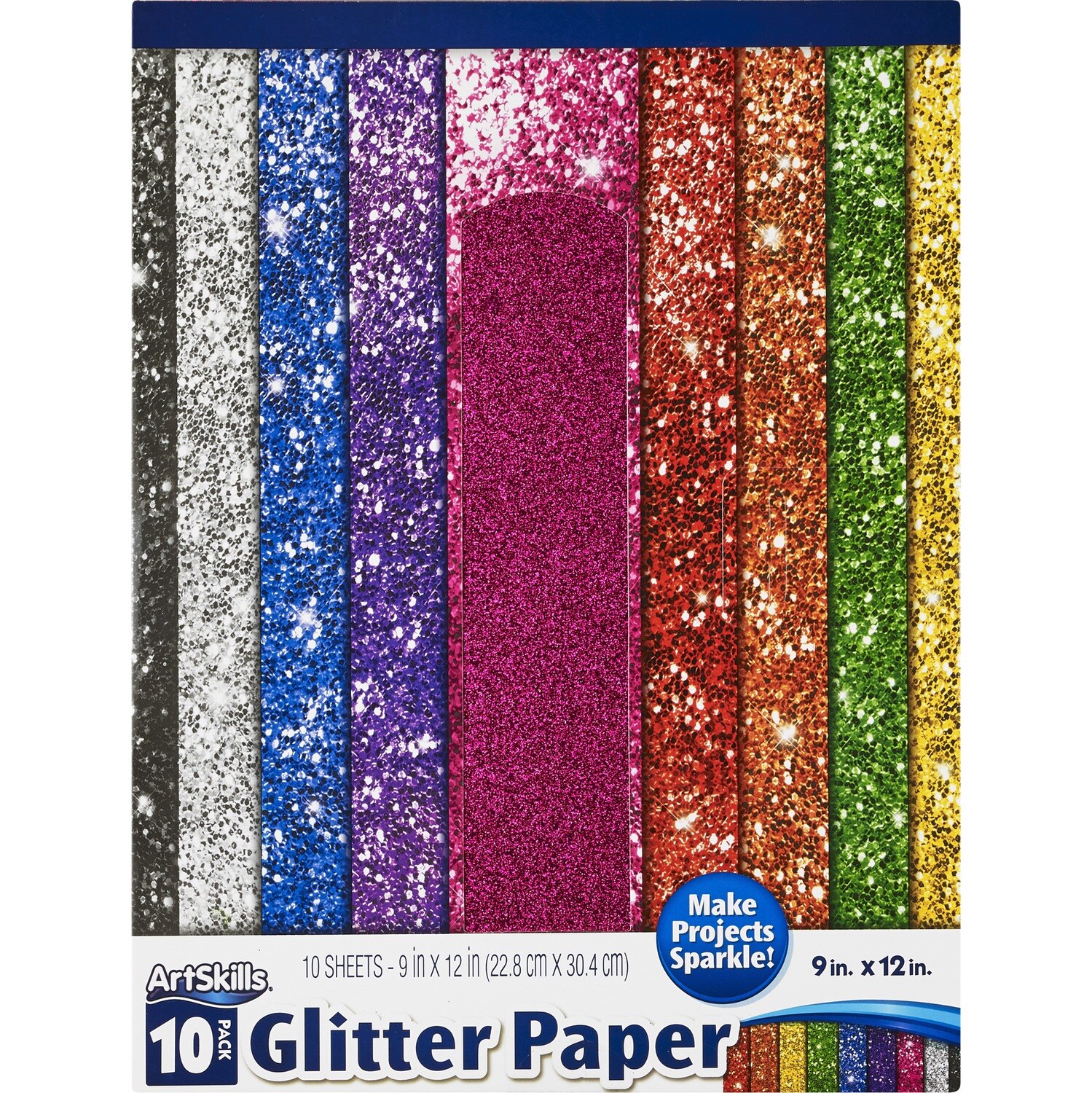 ArtSkills! - Papel premium con brillo, paquete multicolor