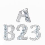 ArtSkills Glitter Gem Letter Stickers, 130 ct, thumbnail image