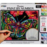 ArtSkills Premium Paint-By-Number Butterfly Kit, thumbnail image