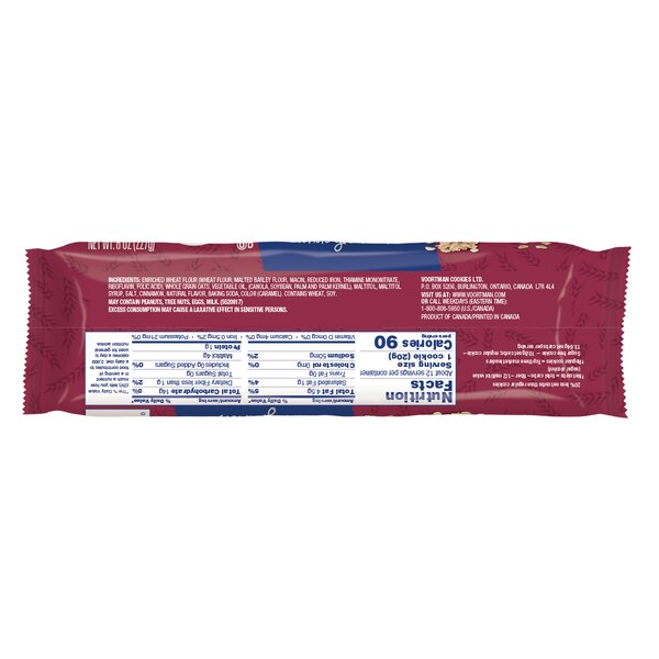 Voortman Sugar Free Oatmeal Cookies