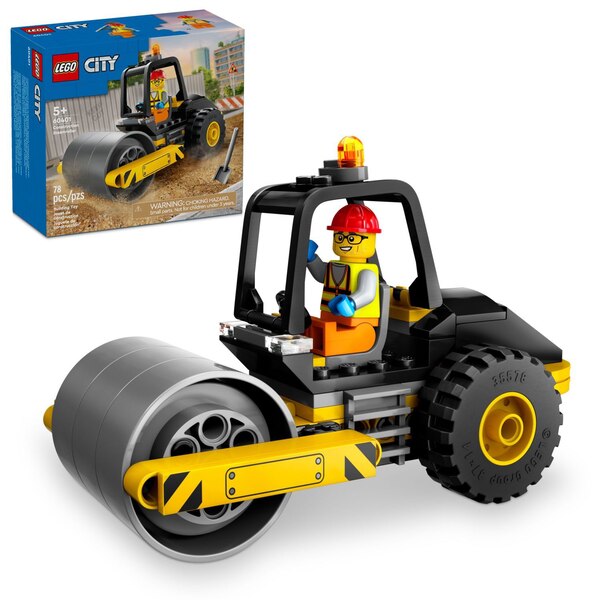 LEGO City Great Vehicles Construction Steamroller 60401