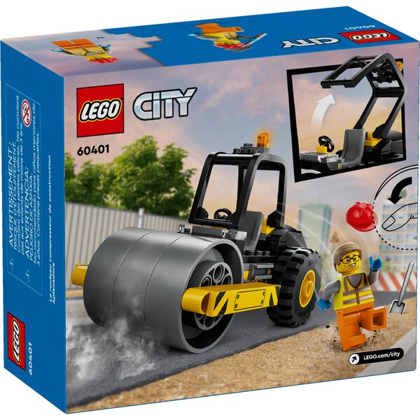 LEGO City Great Vehicles Construction Steamroller 60401