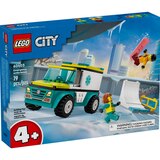 LEGO City Emergency Ambulance and Snowboarder 60403, thumbnail image