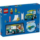 LEGO City Emergency Ambulance and Snowboarder 60403, thumbnail image