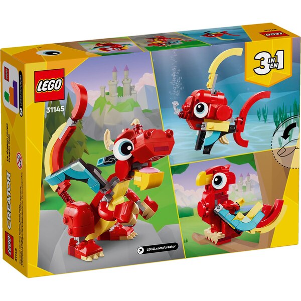 LEGO Creator 3-in-1 Red Dragon 31145