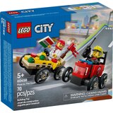 LEGO City Pizza vs. Fire Truck Race Car Pack (60458), thumbnail image