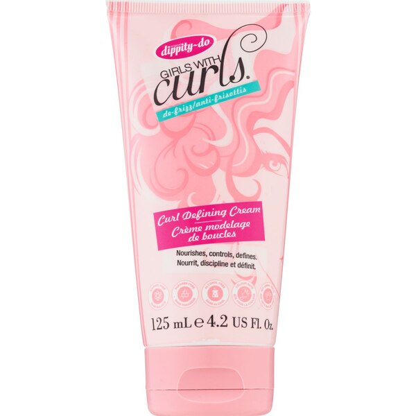 Dippity Do Girls with Curls Leave-In Curl Defining Cream, 4.2 OZ