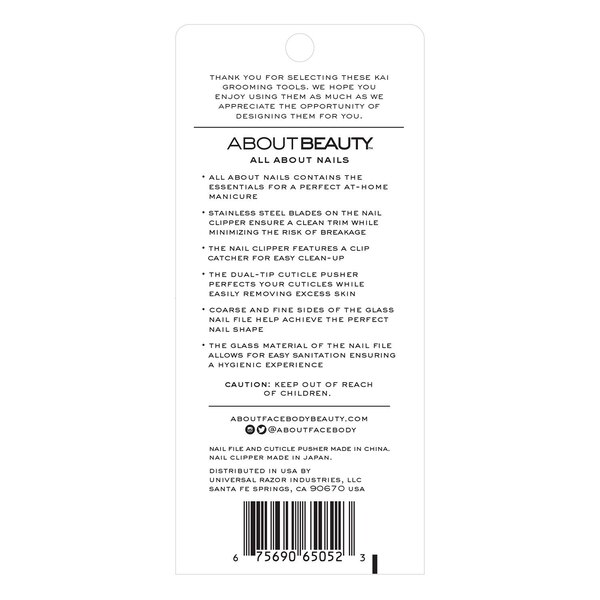 About Beauty All About Nails Manicure Kit
