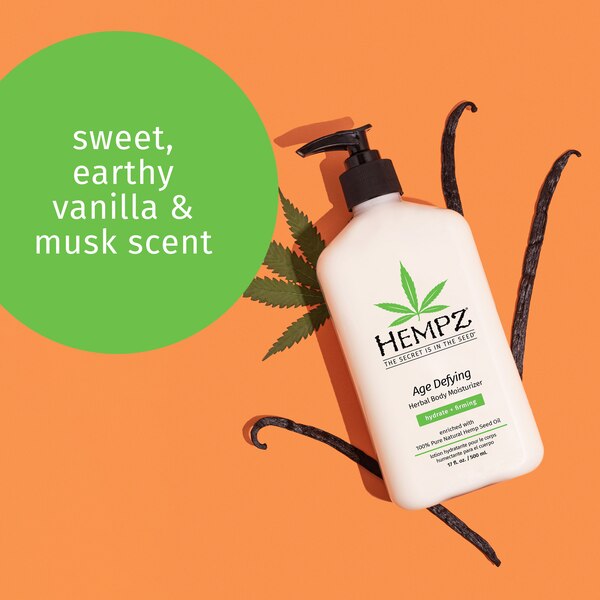 Hempz Herbal Body Moisturizer, Age Defying, 17 OZ