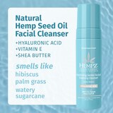Hempz Hydrating Gentle Facial Foaming Cleanser with Hyaluronic Acid, Ocean Breeze, 6 OZ, thumbnail image