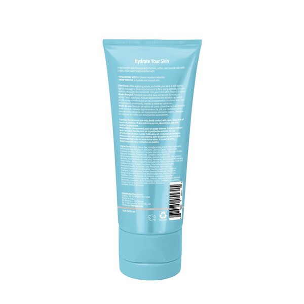 Hempz Hydrating Day Moisturizer with Hyaluronic Acid, Ocean Breeze, 3 OZ
