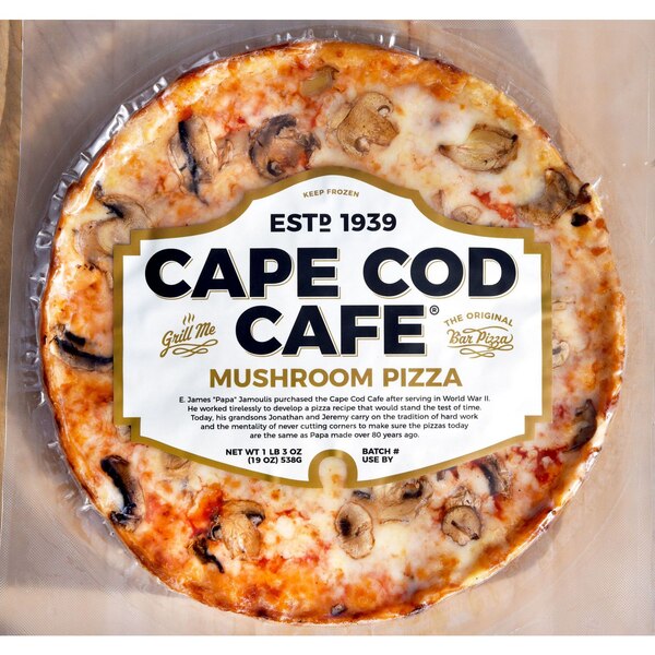 Cape Cod Café, Mushroom Pizza, 16 oz