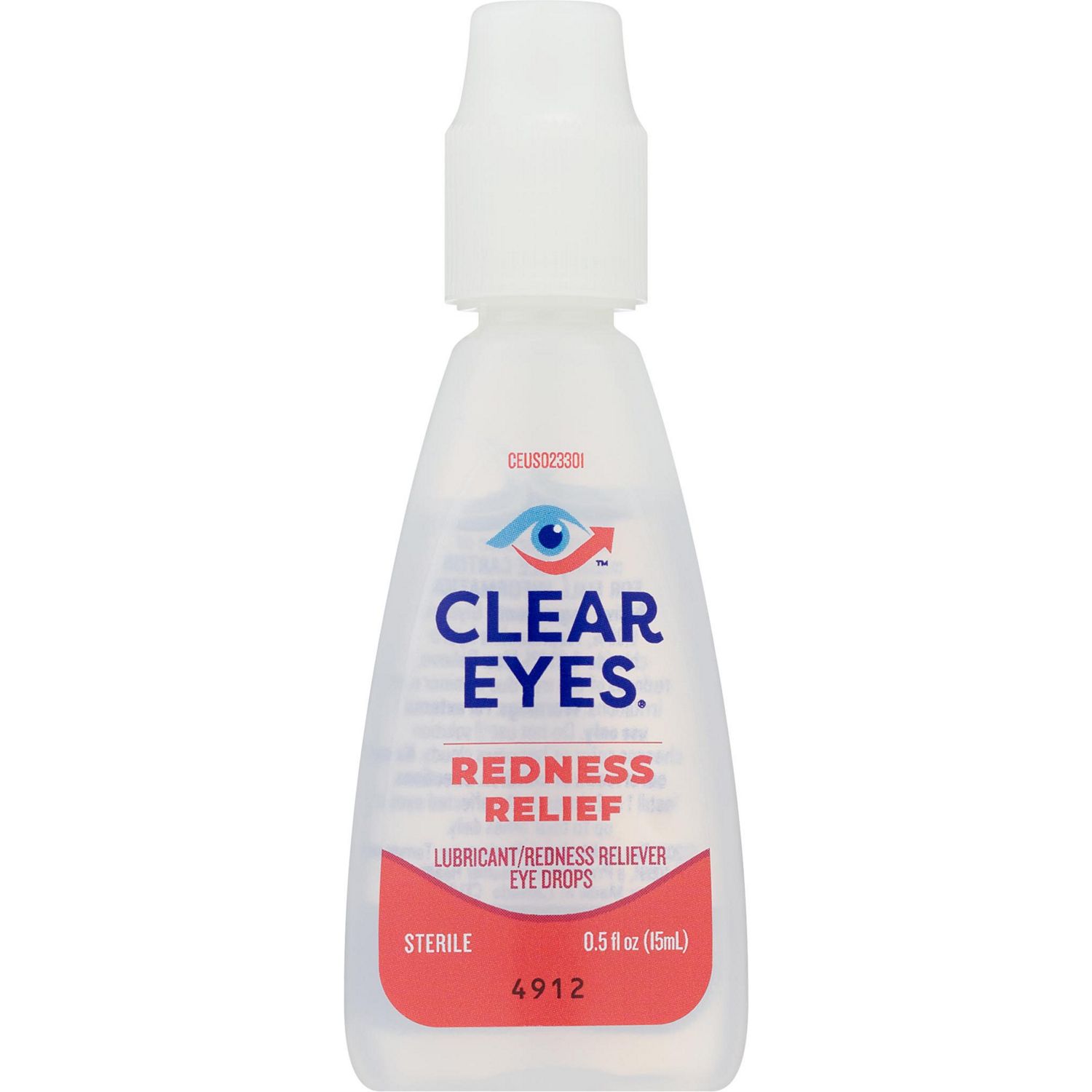 Clear Eyes Redness Relief Lubricant Eye Drops, 0.5 fl oz