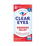 Clear Eyes Redness Relief Lubricant Eye Drops, 0.5 fl oz, thumbnail image 2 of 6