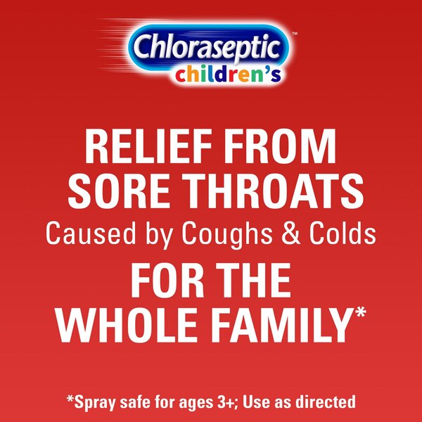 Chloraseptic Kids Sore Throat Spray Cherry