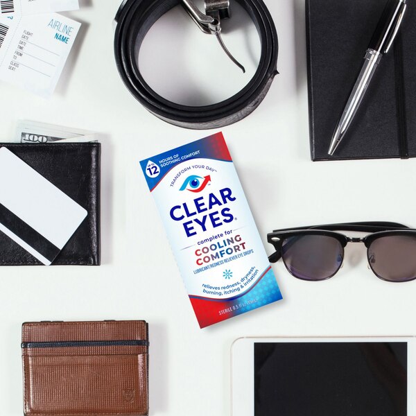 Clear Eyes Cooling Comfort Redness Relief Eye Drops, 0.5 fl oz