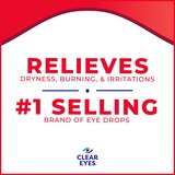 Clear Eyes Redness Relief Lubricant Eye Drops, thumbnail image