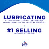 Clear Eyes Contact Lens Multi-Action Relief Eye Drops, .5 OZ, thumbnail image 5 of 5