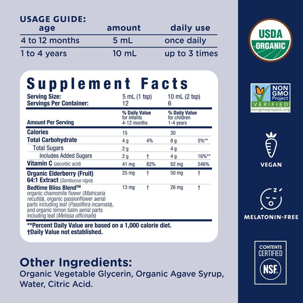 Mommy's Bliss Organic Baby Bedtime Drops, 2 FL OZ